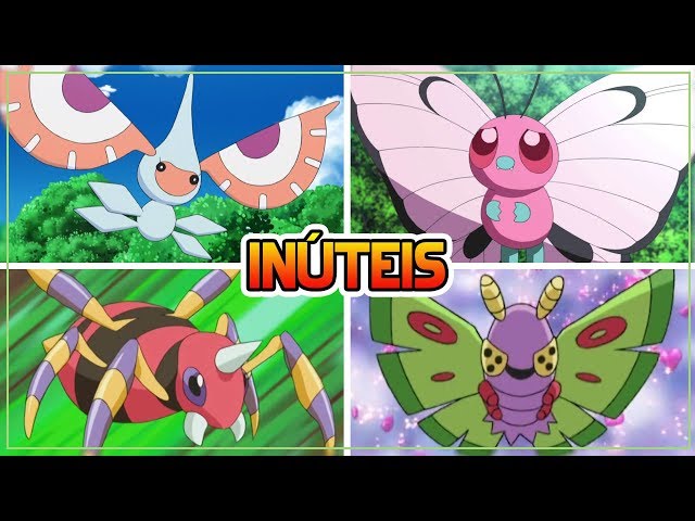 ◓ Pokémon do tipo Inseto — Bug type