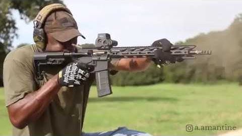 STNGR USA 15" HWK M-Lok Function Test