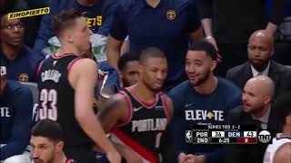 Portland Trail Blazers vs Denver Nuggets - Game 5 - Full Game Highlights   2019 NBA Playoffs