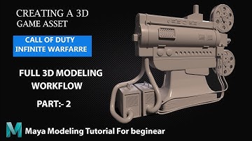 Call of Duty Infinite Warfare | Game-Ready Asset | Autodesk Maya Part 2
