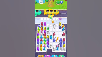 bus jam lvl 53 gameplay all games #shorts #busjam #allgames #viralvideo