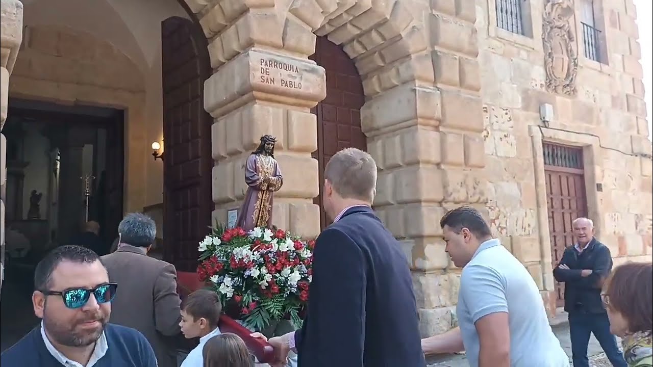 Paso a Paso:Procesión infantil Festividad Jesús Divino Redentor Rescatado,Salamanca 2024.