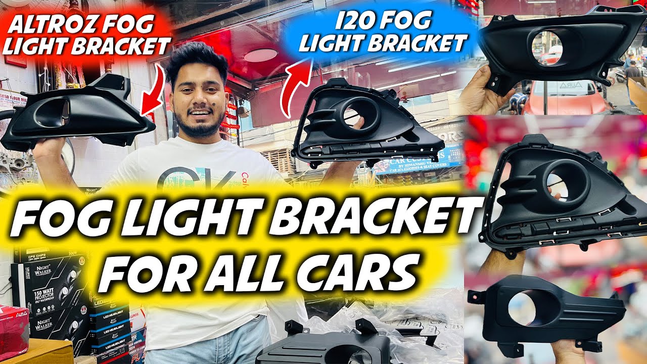 😱🔥All Car Fog Light Projector Bracket, i20 fog light bracket , altroz Bracket , Mg hector Bracket