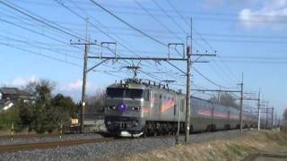 8010レ　寝台特急カシオペア　ＥＦ510-509+Ｅ26系　ワシクリにて