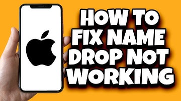 How To Fix NameDrop Not Working On iPhone IOS 17 (Tested Working)