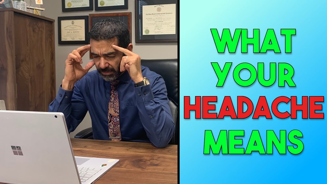 What YOUR Headache Means! - Frederick Chiropractor