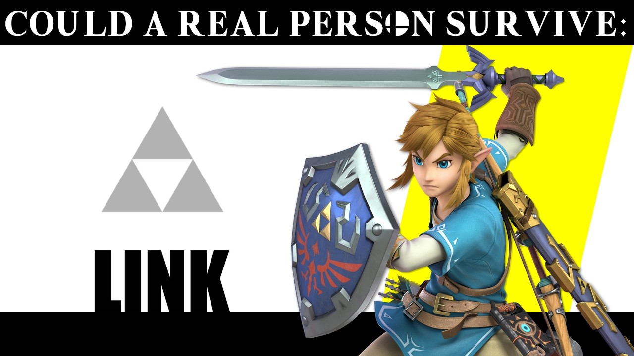 Could A Real Person Survive: LINK'S FINAL SMASH (Super Smash Bros Ultimate)