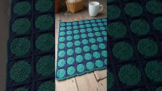 Download Harmony Dots Crochet Blanket Pattern in bio #crochet