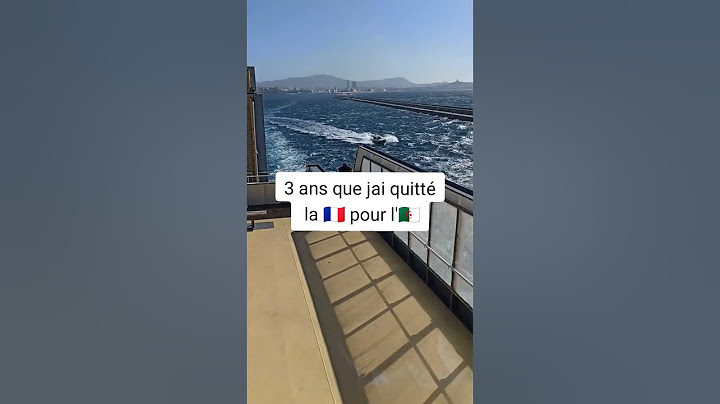 3 ans que j'ai quitté la France pour l'Algérie ! #algérien
