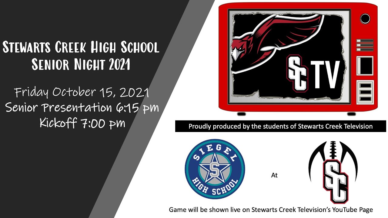 Stewarts Creek High School / Siegel High School - Football 10/15/2021 ...