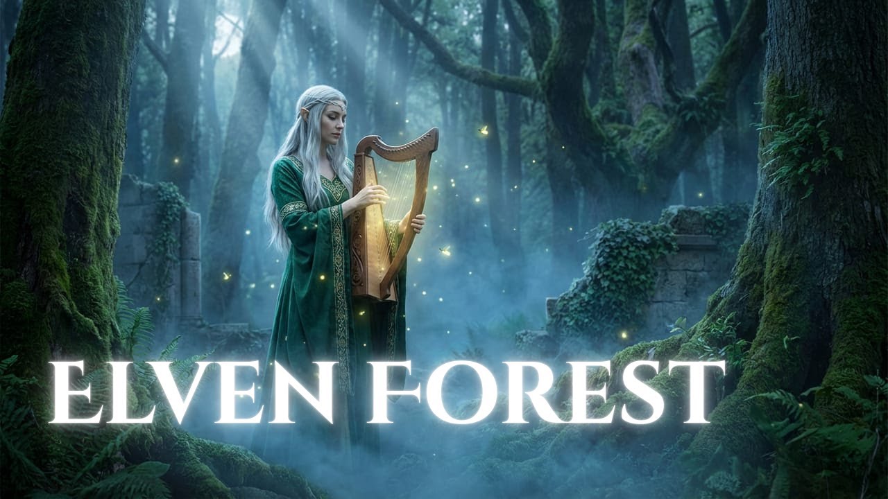 Serene Woodland Magic | Relaxing Ethereal Music for Focus and Study