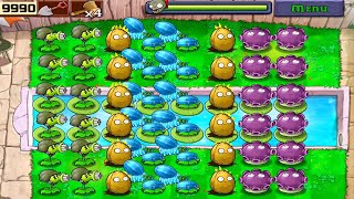 Plants vs Zombies || Gatling Pea vs Winter Melon vs Gloom shroom vs Zombies || Full Highlights HD