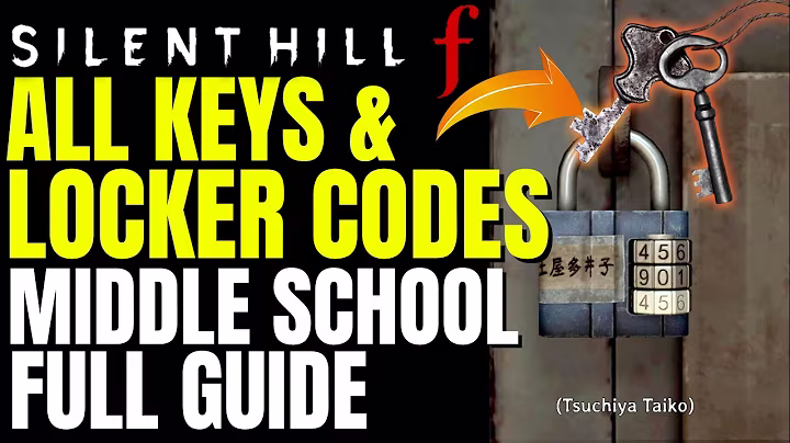 All Keys and Locker Room Codes Solutions | SILENT HILL f