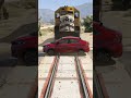 tata tigor vs train in gta 5 #gaming #gta5