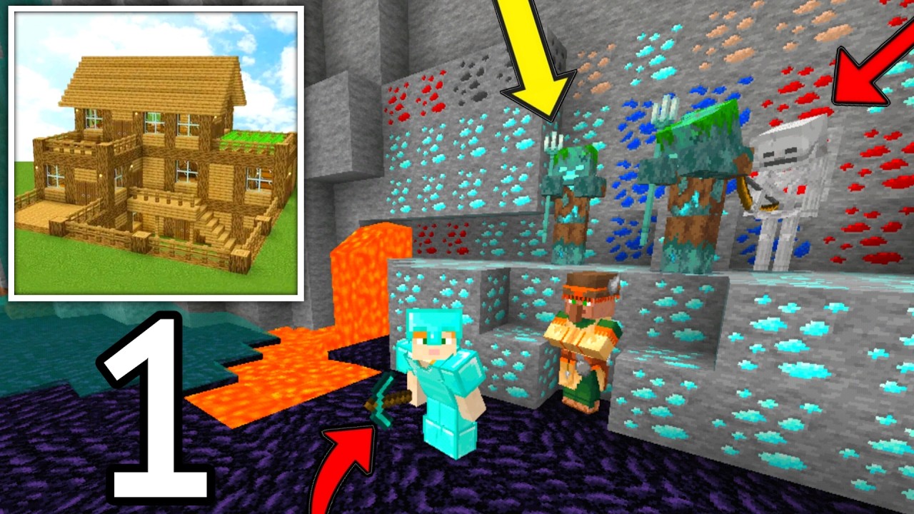 Block Crazy Robo World Survival Walkthrough Gameplay Part 1 | New Survival Series 2026