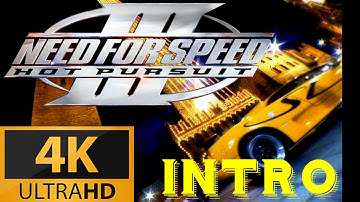Need for Speed III: Hot Pursuit - Intro (AI enhanced 4K 60fps)
