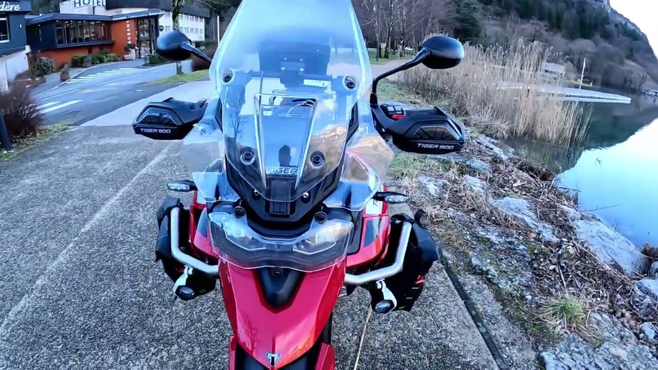 PRESENTATION  DE MA MOTO  TIGER 900 GT PRO