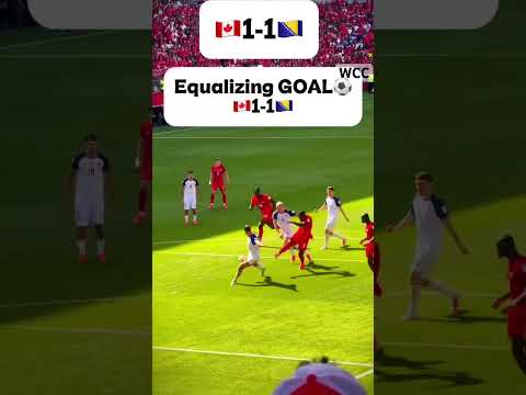 Canada 🇨🇦 vs Bosnia 🇧🇦 | Epic Match Goals!⚽️🔥 #worldcup2026 #bafanabafana