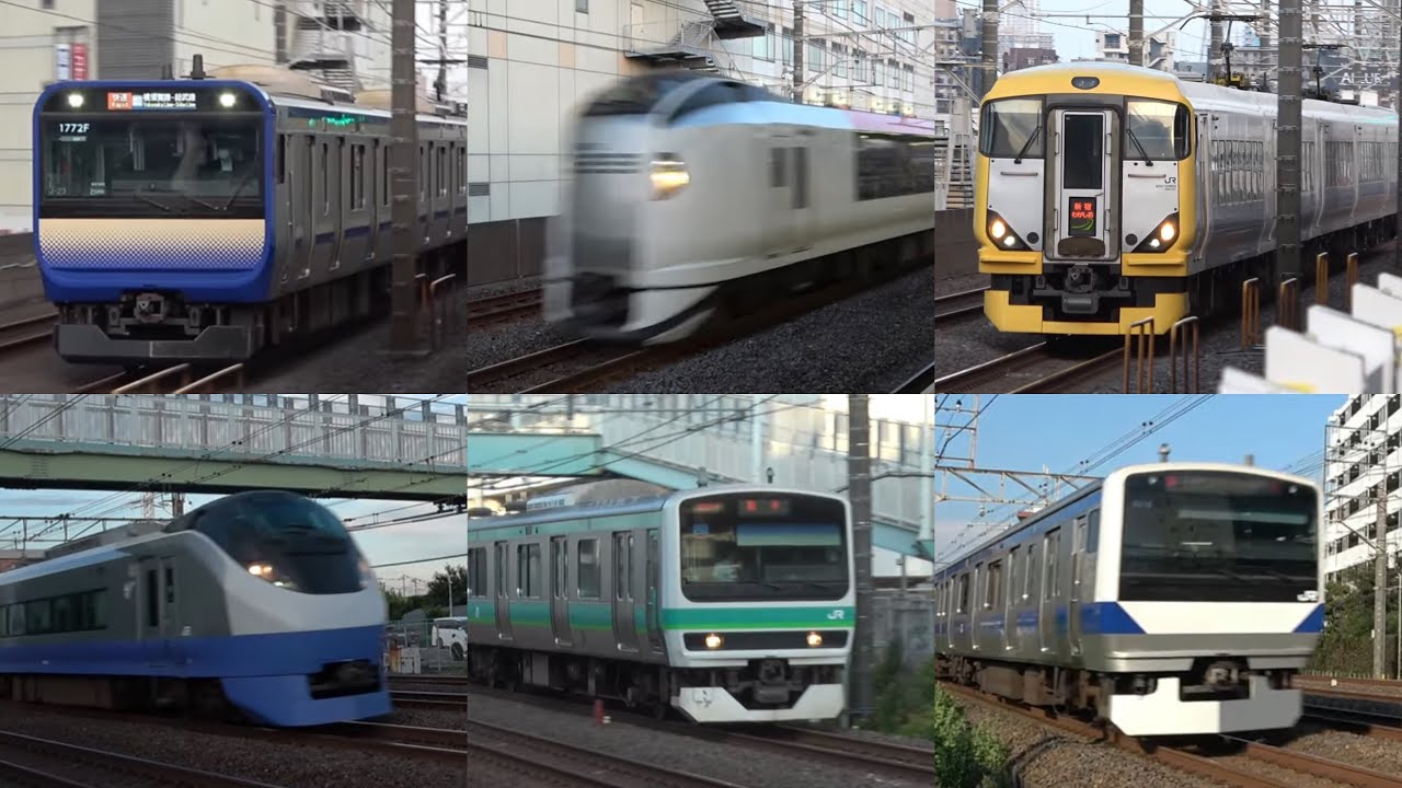 【117km/h超限定】実力伯仲の大爆走！総武快速線vs常磐快速線　速度付き高速通過集