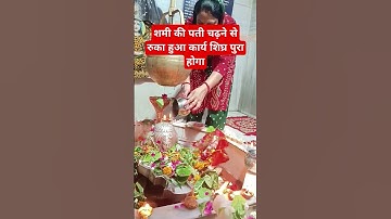 रुका हुआ सभी काम पूरा हुआ शमी पत्र का इस उपाय से #pradeepmishrakeupay#mahadevbhkt#shivpuran