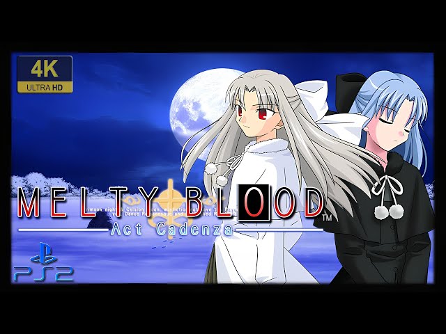 Melty Blood: Act Cadenza | 4K60ᶠᵖˢ | Longplay (PlayStation 2