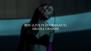 pov (live performace) - ariana grande | slowed down + 1 hour