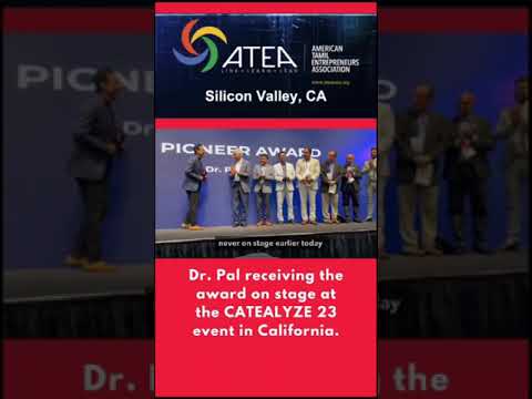 Dr. Pal Receives ATEA Pioneer Award at CATEALYZE 23