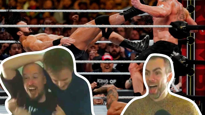 Drew McIntyre ELIMINATES Brock Lesnar! (Royal Rumble Live Reactions)