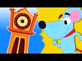 Doca dickory da hicória | Rima berçário | Canções pré-escolares | Kids Songs | Hickory Dickory Dock