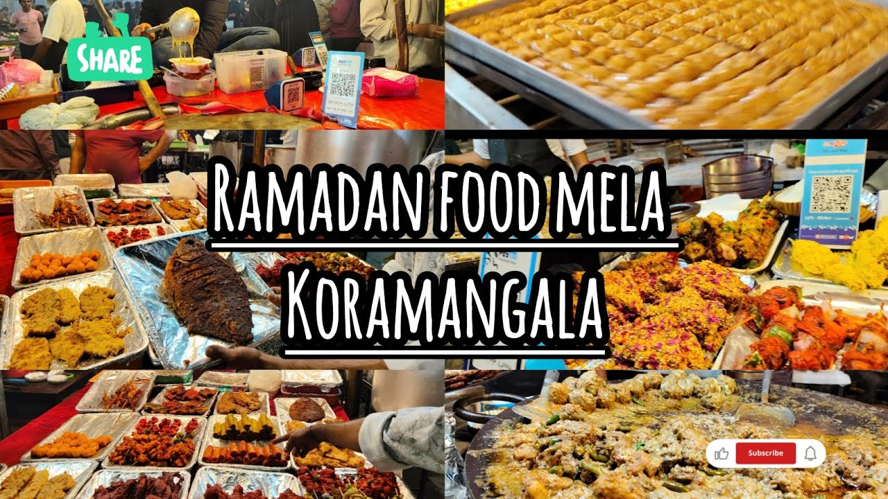 Ramadan food mela at koramangala #ramadan2026  #food #koramangala #foodlover  #islam #youtube 