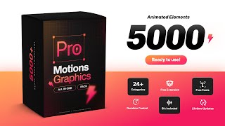 5000+Pro Motion Graphics Pack for After Effects