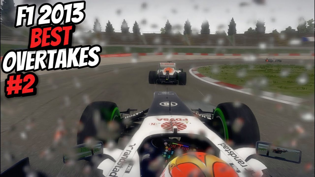 BEST OVERTAKES F1 2013 #2