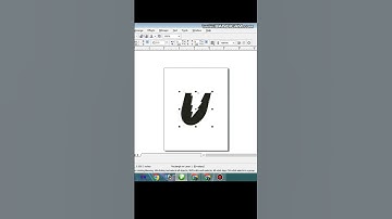 U Logo in Corel Draw #logo #logodesign #coreldraw #coreldrawtutorial #dtp #creative