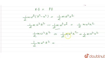 A particle executes SHM of amplitude A. At what distance from the mean