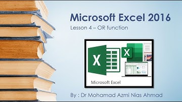 AIS 205 MS Excel Lesson 4 OR Function