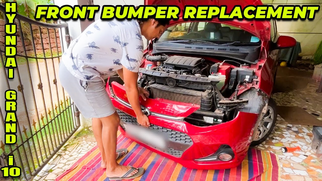 How To Replace Grand i10 Front Bumper | Step-by-Step Tutorial | Hindi