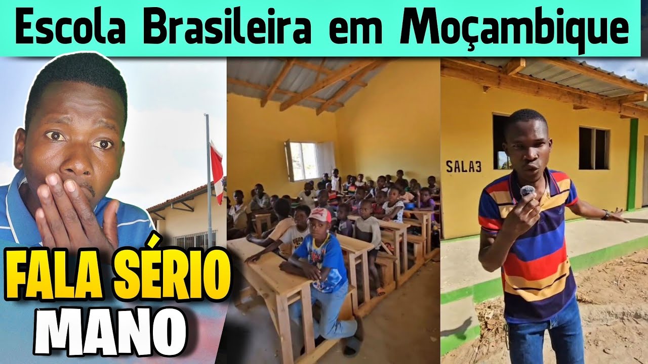 Brasileiros cansados de ver povo sofrendo construíram escola em Moçambique