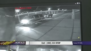 Flat Bed Trailer Thief Caught on Camera