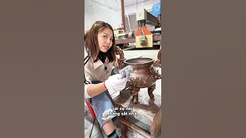 Sự Khác Biệt Hàng Giả Cổ Hun Thủ Công và Công Nghiệp #shorts