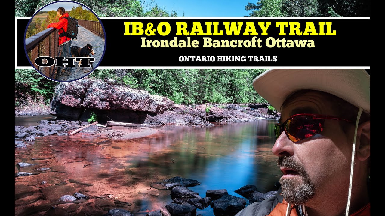 IB&O Abandoned Railway Line Irondale Bancroft Ottawa Rail Trail.