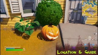 Best Location & Guide for Destroy jack-o'-lantern with a ranged weapon - Fortnite Fornitemares Quest