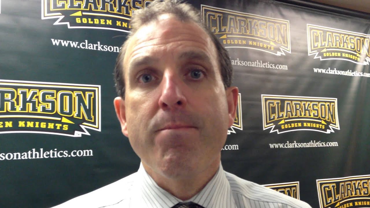 Clarkson coach Casey Jones after loss to SLU YouTube