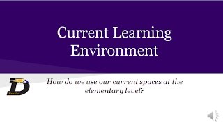 Modern Learning Environments