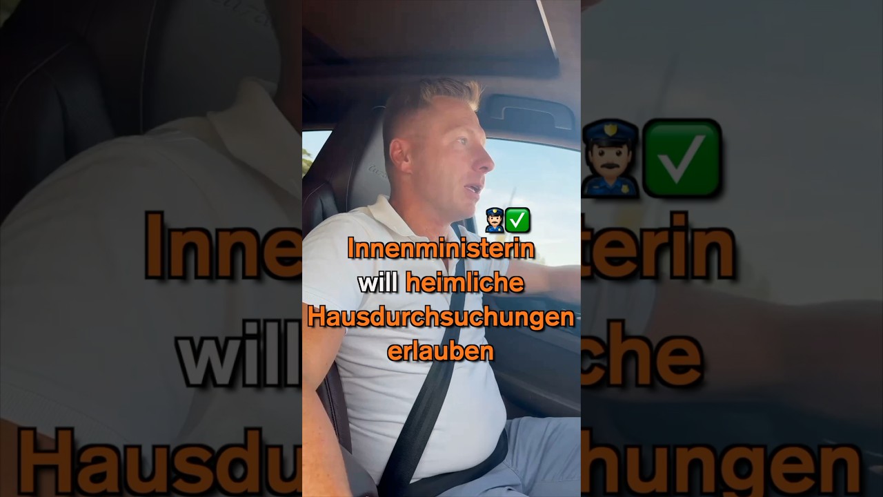 Heimliche Hausdurchsuchungen bald erlaubt?🧐🏘️ Das sollen die Voraussetzungen sein! 