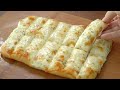 꿀 찍어 먹는, 치즈 마늘빵 만들기 :: 크리미한 마늘소스 비법 :: Cheesy Garlic Breads
