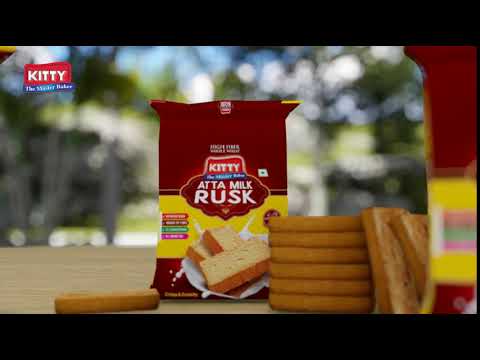 Kitty Bread Rusk Animated Advertisement - YouTube