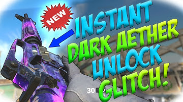 *NEW* UNLOCK DARK AETHER ZOMBIES CAMO INSTANTLY GLITCH IN BLACK OPS COLD WAR!! DARK AETHER GLITCH!