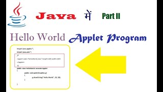 Famous Hello World Applet Program in Java Part II (हिंदी में) Net Worth