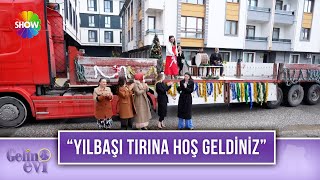 Gözde Gelin Misafirlerini Yılbaşı Temalı Tır Ile Karşıladı Gelin Evi 1620. Bölüm