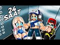 İMDAT ASANSÖRDE KALDIK😱ROBLOX 24 HOURS ELEVATOR